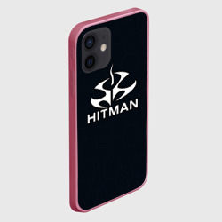 Чехол для iPhone 12 Mini hitman соты - фото 2