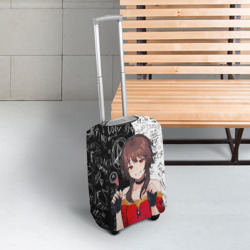 Чехол для чемодана 3D Мегумин - Коносуба - фото 2