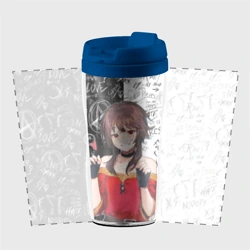 Термокружка-непроливайка Мегумин - Коносуба - фото 2