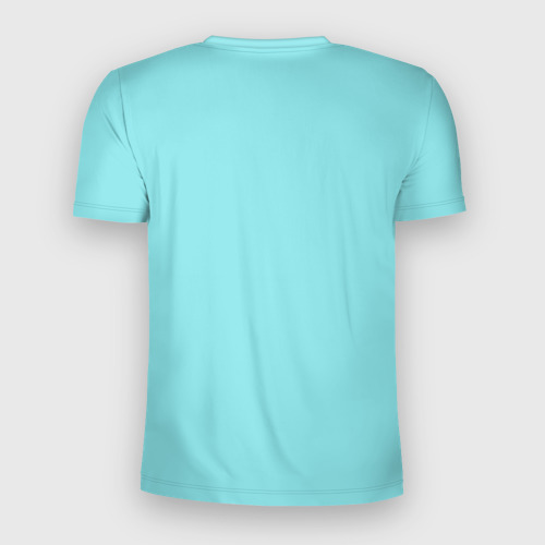 Мужская футболка 3D Slim с принтом Загадай желание: Золотая рыбка, вид сзади #1