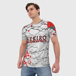 Мужская футболка 3D Секиро арт - фото 2