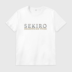 Мужская футболка хлопок Секиро лого
