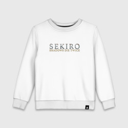 Детский свитшот хлопок Секиро лого