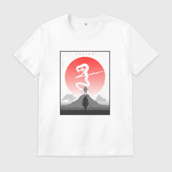 Мужская футболка хлопок Солнце Секиро