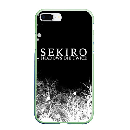 Чехол для iPhone 7Plus/8 Plus матовый Sekiro арт, цвет салатовый