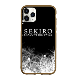 Чехол для iPhone 11 Pro матовый Sekiro арт