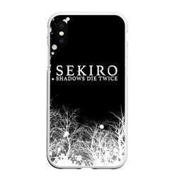 Чехол для iPhone XS Max матовый Sekiro арт