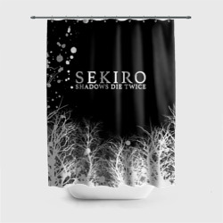 Штора 3D для ванной Sekiro арт