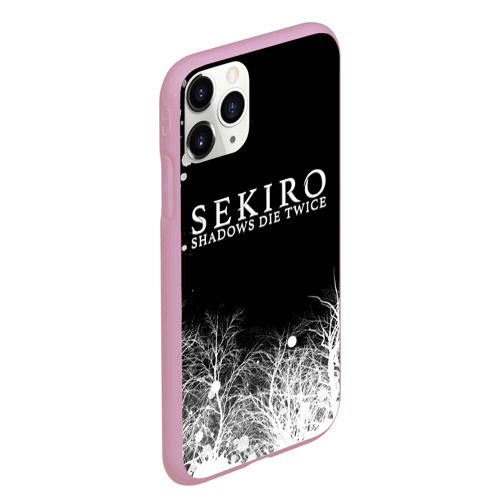 Чехол для iPhone 11 Pro Max матовый Sekiro арт, цвет розовый - фото 3