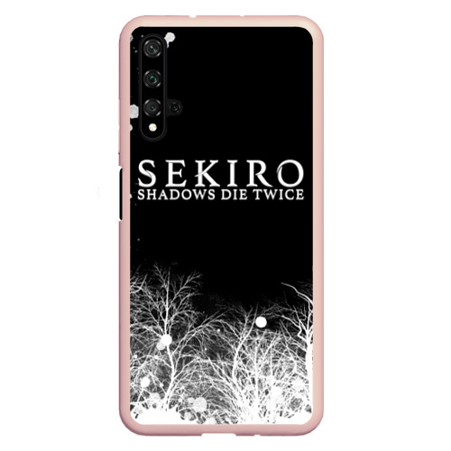 Чехол для Honor 20 Sekiro арт, цвет светло-розовый