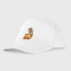 Детская бейсболка Капибара угорает от смеха!