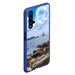 Чехол для Honor 20 Парусник на горизонте океана - фото 2