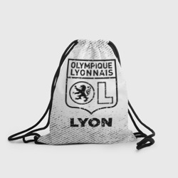 Рюкзак-мешок 3D Lyon с потертостями на светлом фоне
