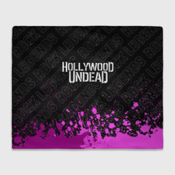 Плед 3D Hollywood Undead rock Legends: символ сверху