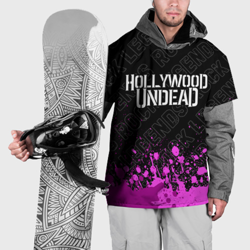 Накидка на куртку 3D Hollywood Undead rock Legends: символ сверху, цвет 3D печать