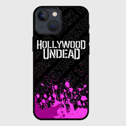 Чехол для iPhone 13 mini Hollywood Undead rock Legends: символ сверху