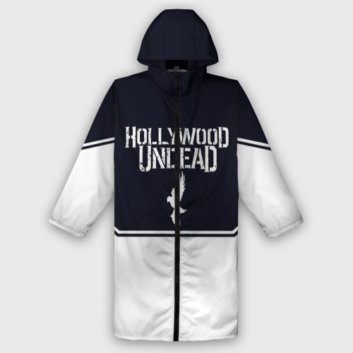 Мужской дождевик 3D Hollywood Undead краска, цвет белый
