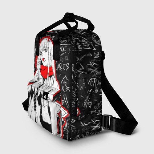 Женский рюкзак 3D Zero two с чупачупсом - любимый во Франксе - фото 2