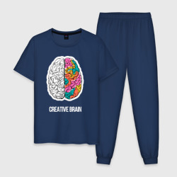 Мужская пижама хлопок Creative Brain