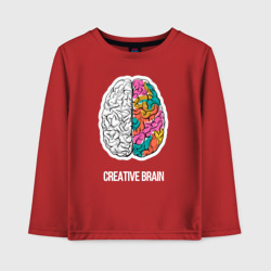 Детский лонгслив хлопок Creative Brain