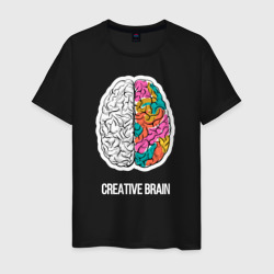 Мужская футболка хлопок Creative Brain