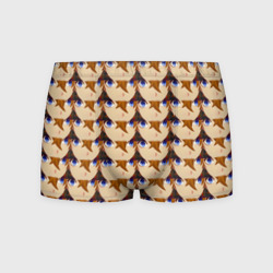 Мужские трусы 3D Тарталья лицо мем Genshin Impact