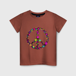 Детская футболка хлопок Flowers pacific