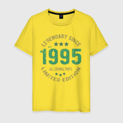 Легенда с 1995 – Мужская футболка хлопок с принтом купить со скидкой в -20%