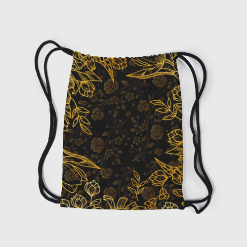 Рюкзак-мешок 3D Золотая колибри - фото 7