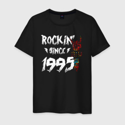 Мужская футболка хлопок Рок с 1995 года