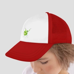 Детская кепка тракер Богомол лапки вверх