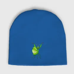 Детская шапка демисезонная Богомол лапки вверх