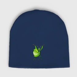 Детская шапка демисезонная Богомол лапки вверх