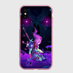 Чехол для iPhone XS Max матовый Dead Cells - Безголовый на коленях
