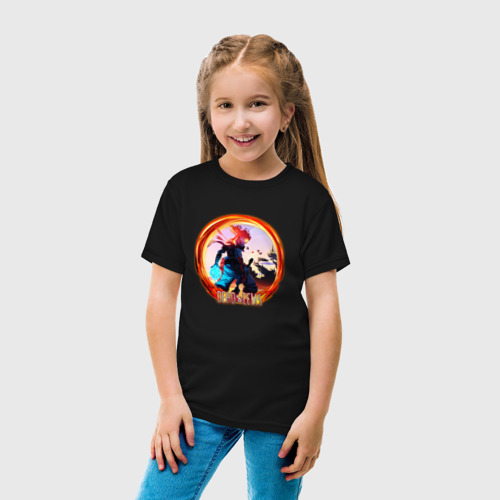Детская футболка хлопок Герой Dead cells , цвет черный - фото 5