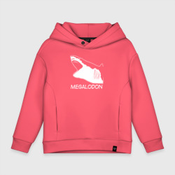 Детское худи Oversize хлопок Пасть мегалодона