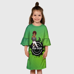 Детское платье 3D Хип Хоп лого - фото 2