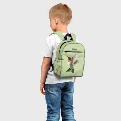 Детский рюкзак 3D Одинокая колибри - фото 3