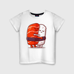 Детская футболка хлопок Суши Любимые Обнимашки