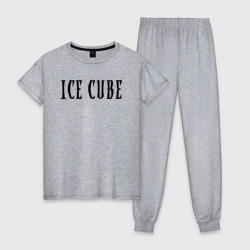 Женская пижама хлопок Ice Cube - logo