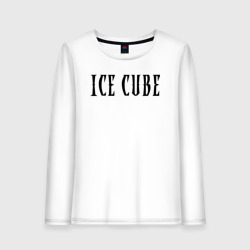 Ice Cube - logo – Лонгслив из хлопка с принтом купить со скидкой в -20%