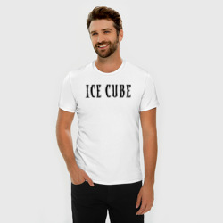 Мужская футболка хлопок Slim Ice Cube - logo - фото 2