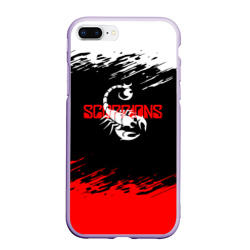 Чехол для iPhone 7Plus/8 Plus матовый Scorpions - краска