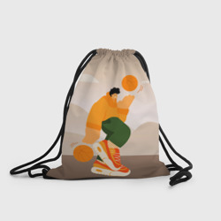 Рюкзак-мешок 3D Векторная иллюстрация Стритбол