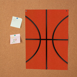 Постер Стандартный баскетбольный мяч - фото 2