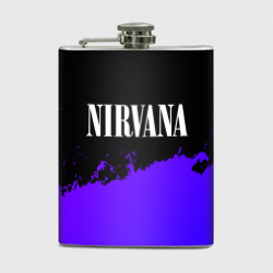 Фляга Nirvana purple grunge