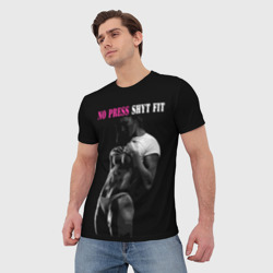Мужская футболка 3D No Press shyt Fit - фото 2