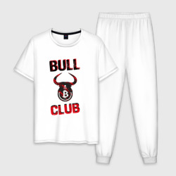 Мужская пижама хлопок Bull bitcoin club