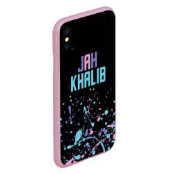 Чехол для iPhone XS Max матовый Jah Khalib - краска - фото 2