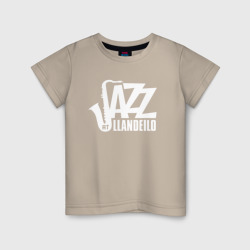 Детская футболка хлопок Jazz - саксофон